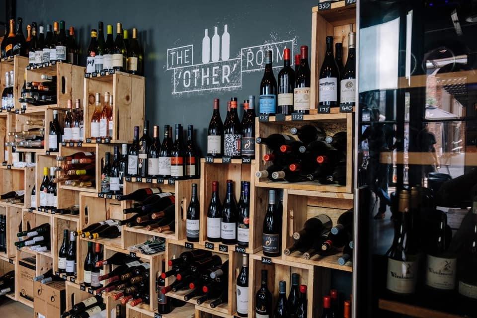 The Other Room cellar wall